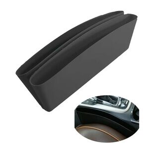 💞 New Set of 2 Black CatchCaddy Car Seat Gap Filler Storage Boxes